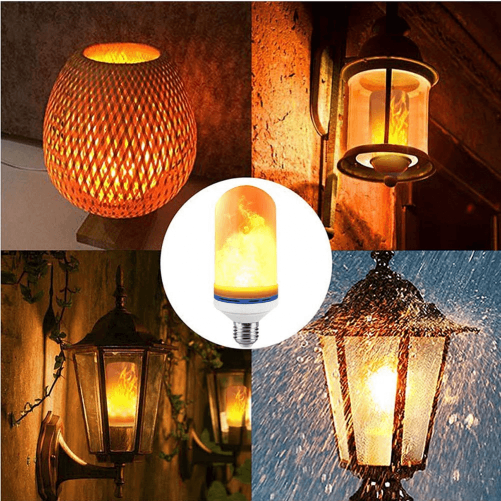 LED Flame Effect Light Bulbs Lamp 2
