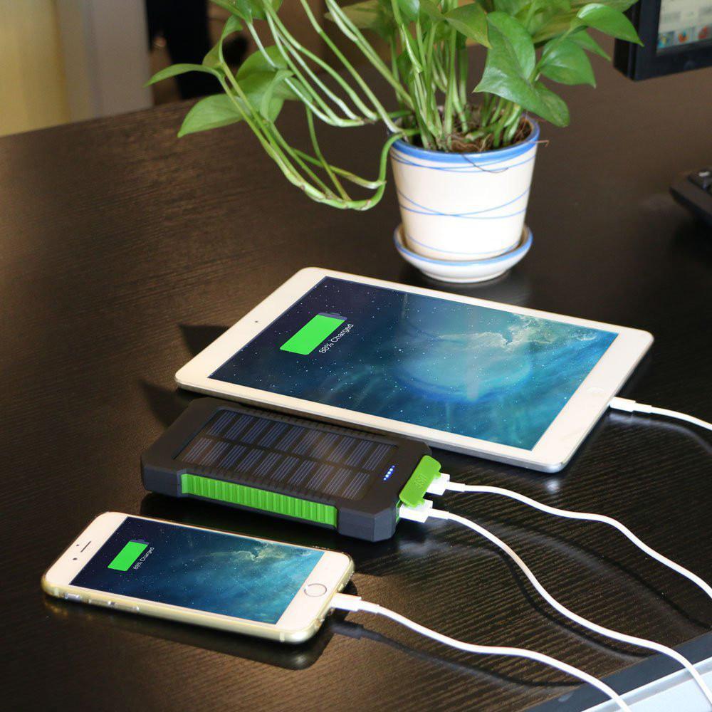 WATERPROOF SOLAR POWER BANK CHARGER 2
