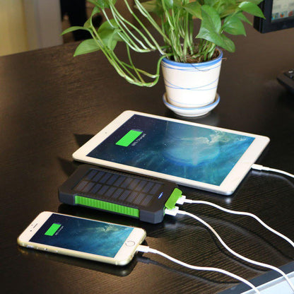 WATERPROOF SOLAR POWER BANK CHARGER 2
