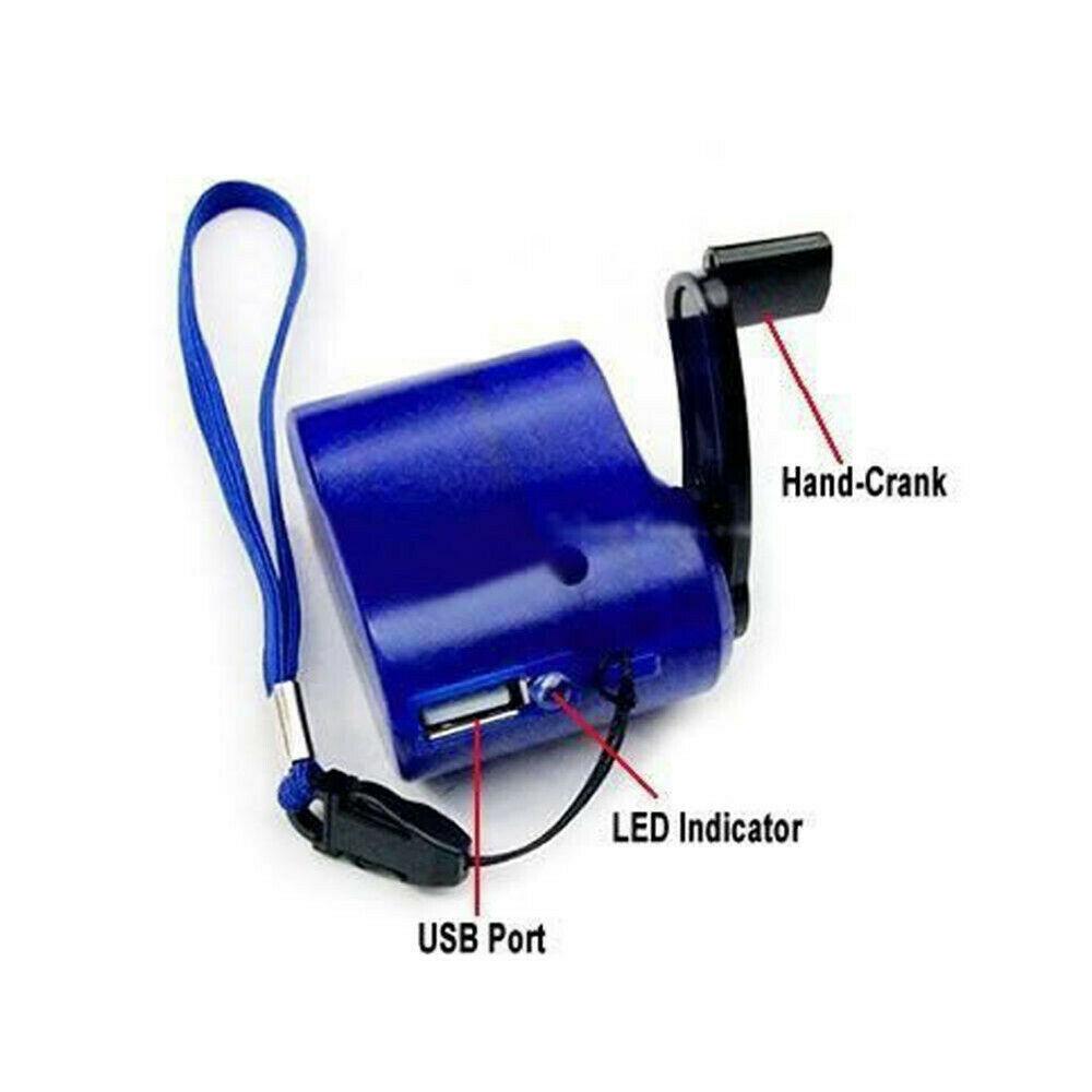 Hand Crank USB Phone Charger 2
