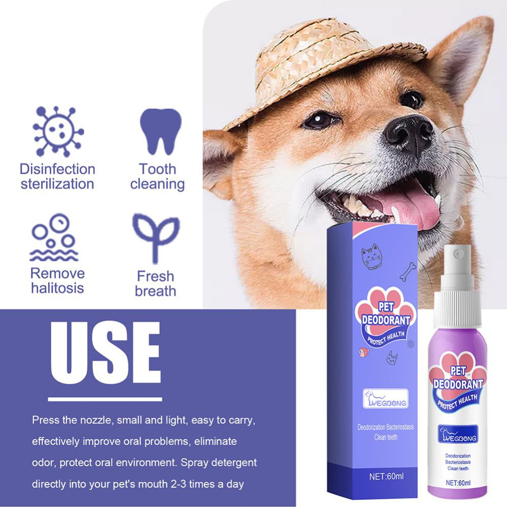 Pet Oral Cleaning Freshener Spray 1