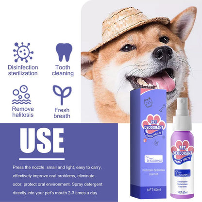 Pet Oral Cleaning Freshener Spray 1