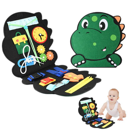 Montessori Dino Busy Board 2
