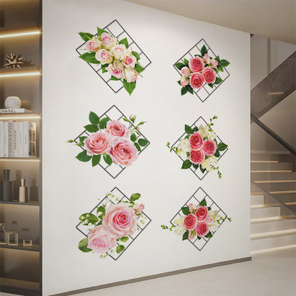 3D Green Plant Wall Sticker 2