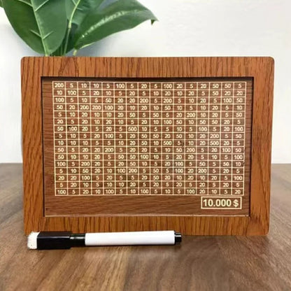 Cash Vault Wooden Savings Box 2