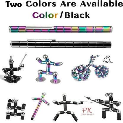 Multifunctional Spinning Metal Fidget Pen 2
