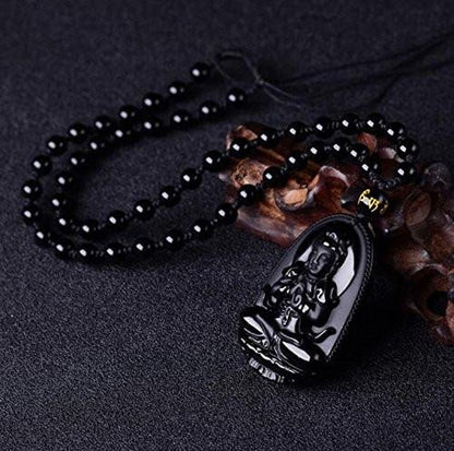Black Buddha Necklace 2