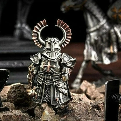 HANDCRAFTED CRUSADER AND CRIMSON TEMPLAR STATUE 2