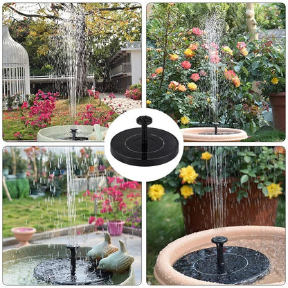 Solar Bird Bath Fountain Pump – Floating LED Water Feature with 5 Nozzles for Garden & Outdoor Birdbaths 2