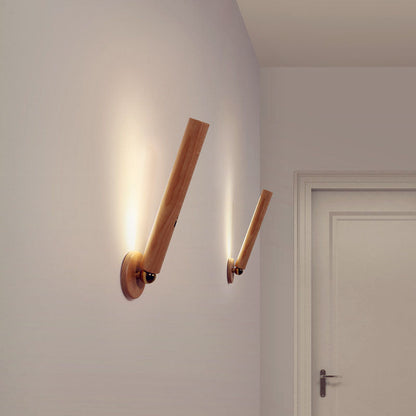 Smart 360°Rotatable Wood Light 2