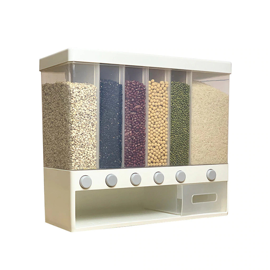 Wall-mounted dry food dispenser 2