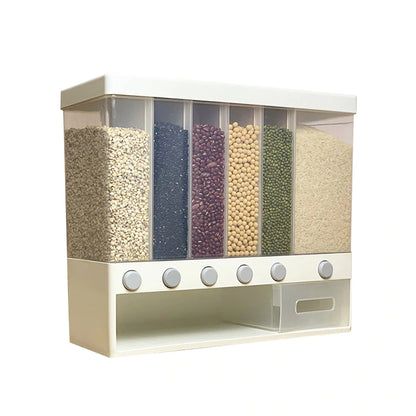 Wall-mounted dry food dispenser 2