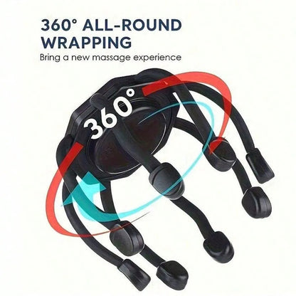 360 Degree Cordless Relaxing Head Massager 2