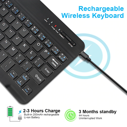 Ultra-Portable Bluetooth Smartphone Keyboard 2