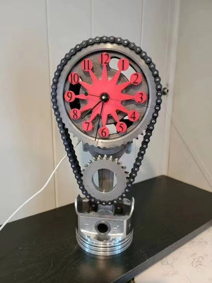 BLOCK TIMING CHAIN CLOCK 2