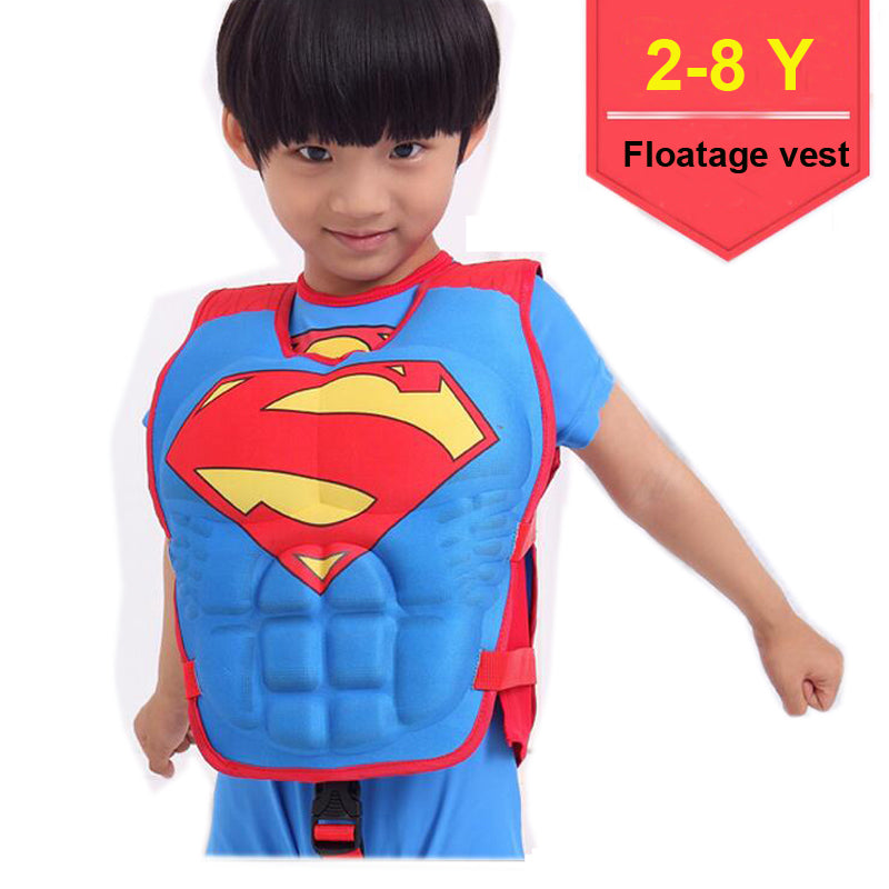 secure super hero swimming life  jacket 2