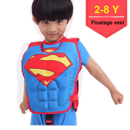secure super hero swimming life  jacket 2