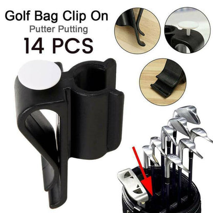 Golf Club Organizer Putter Clamp Clips (14 Pcs) 2