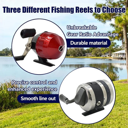 Portable Slingshot Fishing Rod Set 2