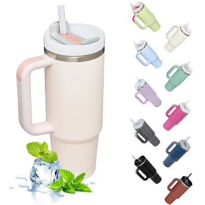 2-in-1 Hot & Cold Split Tumbler Stainless Steel Travel Mug 2