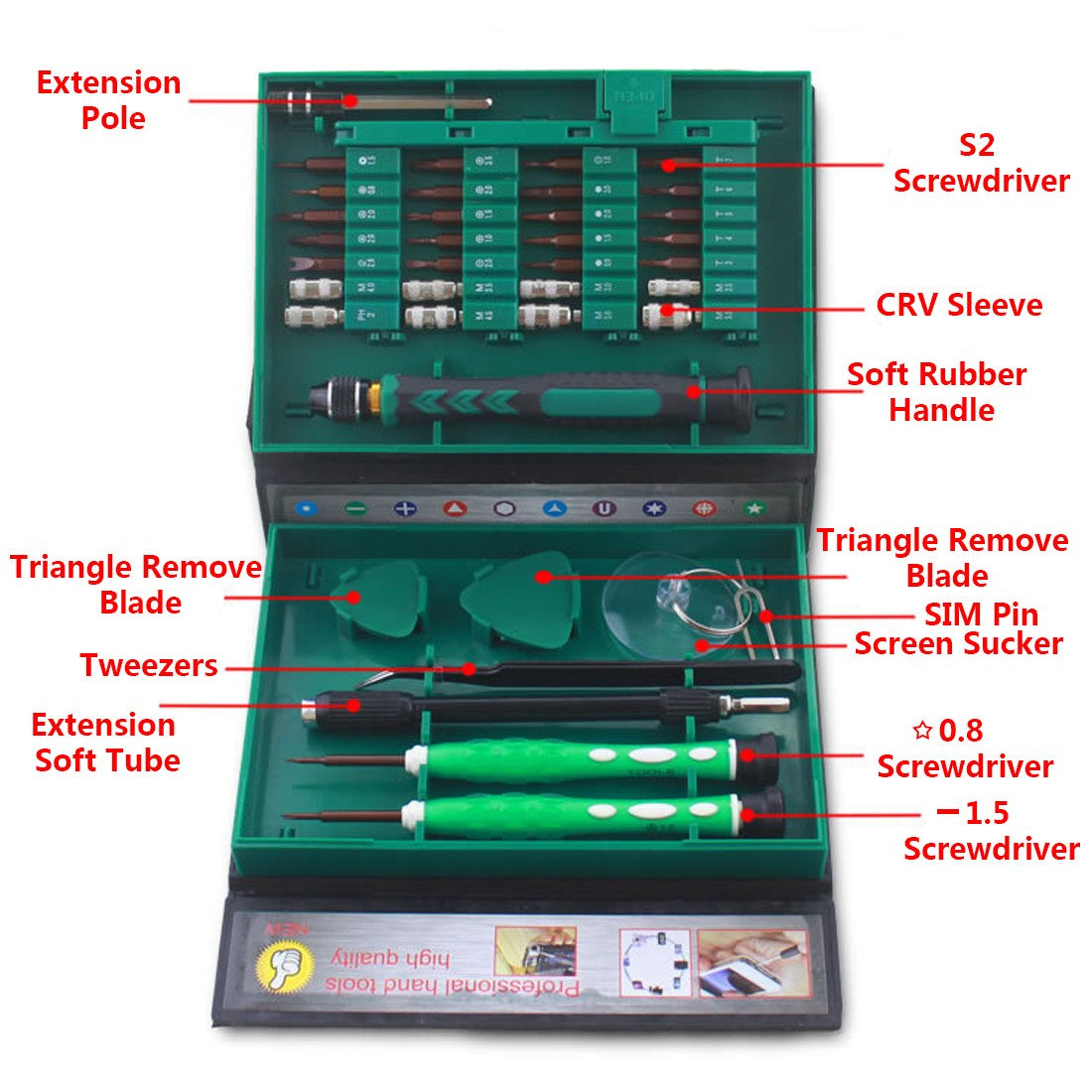 38 in 1 Magnetic Screwdriver Kit 2