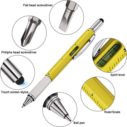 2 Pack – 6-in-1 Multi-Functional Stylus Pen 2