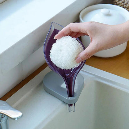 Creative Leaf Shape Detachable Soap Box 2