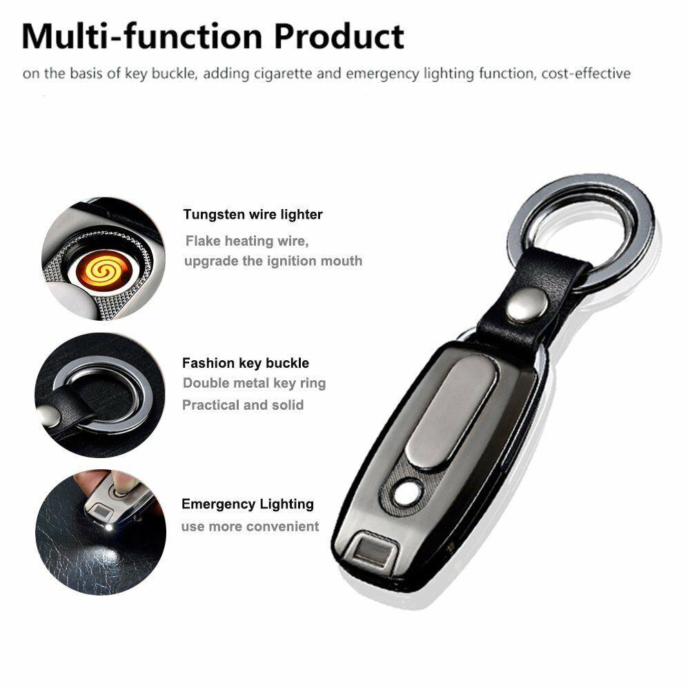 Rechargeable Lighter Key Chain 2