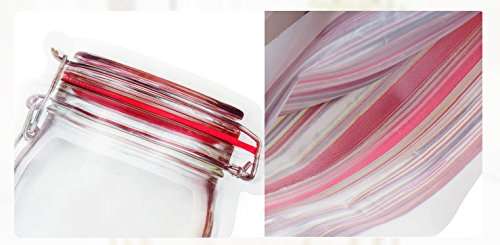 3pcs Mason Jar Zipper Bags 2