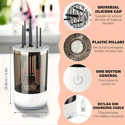 Automatic Electric Makeup Brush Sanitizer Cleaner 2