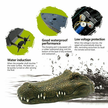 Remote crocodile head 2