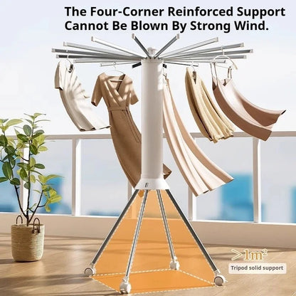 Octopus Balcony Drying Rack 2