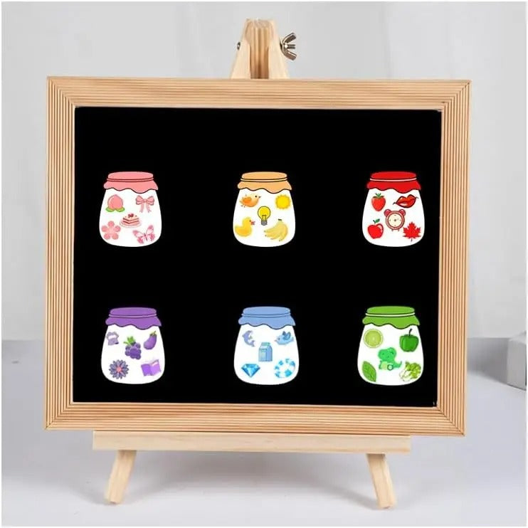 Montessori-Inspired Magnetic Stickers for Creative Learning 2