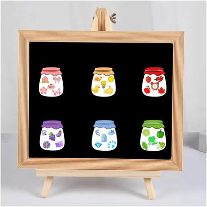 Montessori-Inspired Magnetic Stickers for Creative Learning 2