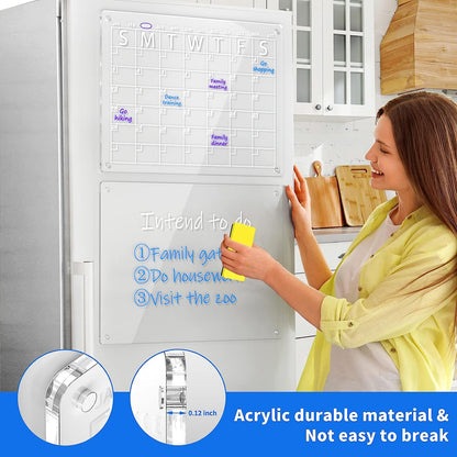 Magnetic Fridge Calendar 2