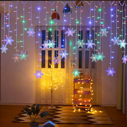 Snowflake Christmas Lights 2