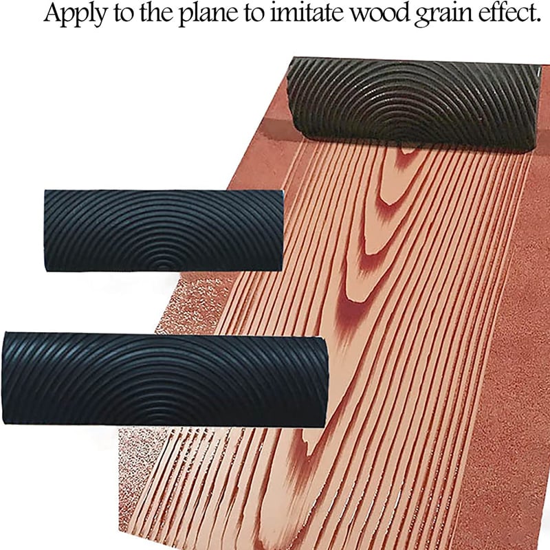 DIY Natural Woodgrain Paint Roller 2
