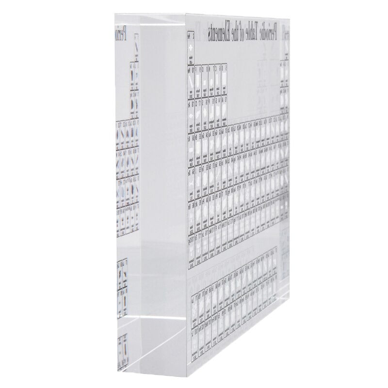 Acrylic Periodic Table Display With Real Elements 2