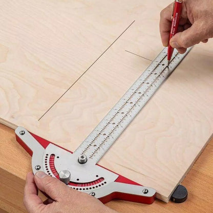 Adjustable Woodworkers Edge Rule 2