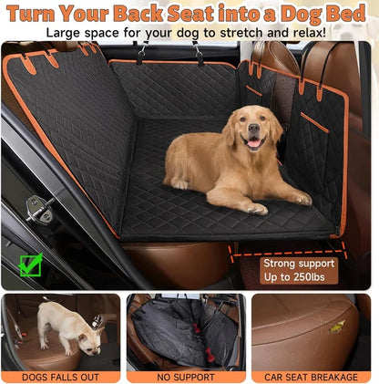 Hard Bottom Dog Car Seat Cover 2