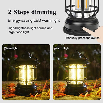 Portable Retro Camping Lamp 2