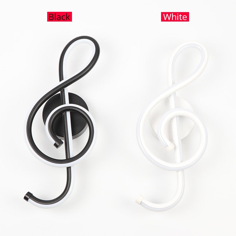 Treble Clef Wall Lamp 2