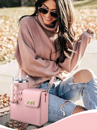 Women's Crossbody Bag with Water Bottle Holder – Stylish & Functional for Sports, Travel, and Daily Use 2