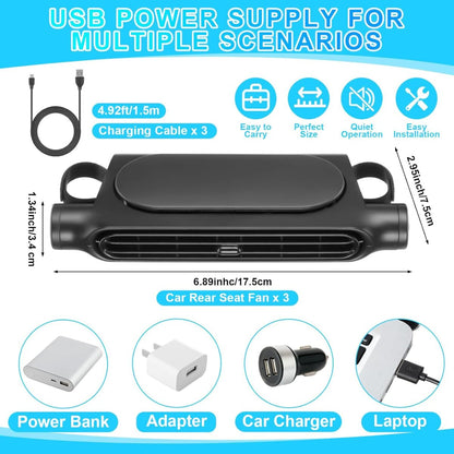 Car Seat Cooling Fan 2