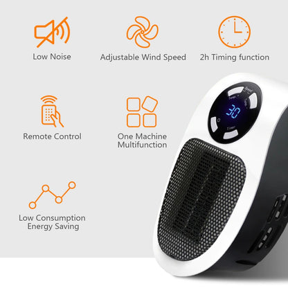 High Quality Portable Electric Ceramic Fan Heater 1