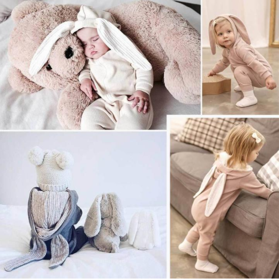 BB Cutest Warm Bunny Rompers 2
