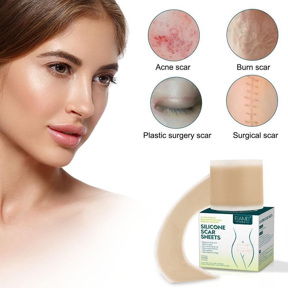 Medical Soft Silicone Gel Tape for Scar Removal 2