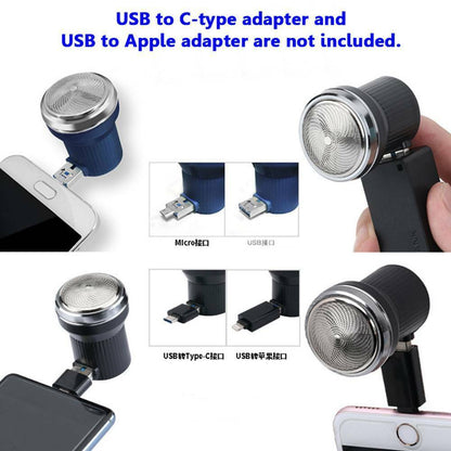 Portable Mini-USB Electric Shaver 2