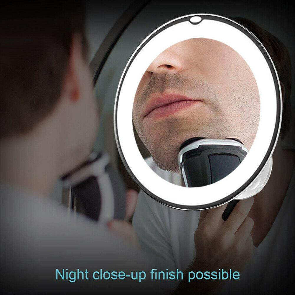 10x Magnifying LED Lighted Makeup Mirror 2