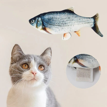 Realistic Fish Plush Toys for Cats 2